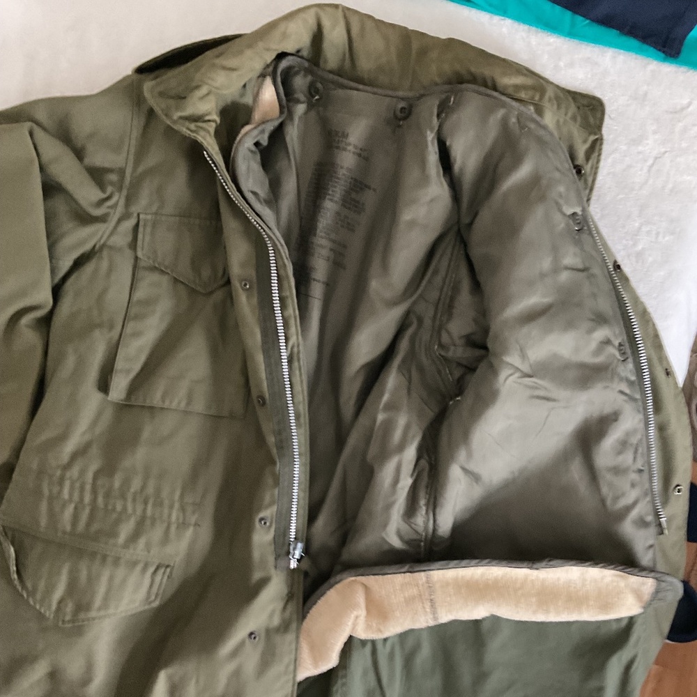 Us Army Issue Field Jacket With Liner And Hood Gem